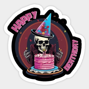 Happy Deathday Sticker